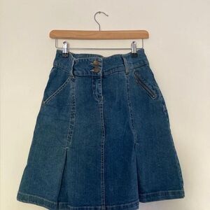 Denim Blue Skirt